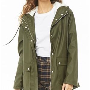 Faux sterling lined parka